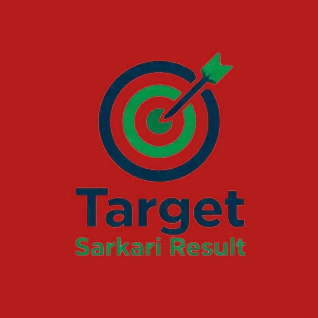 Target Sarkari Result Red Background